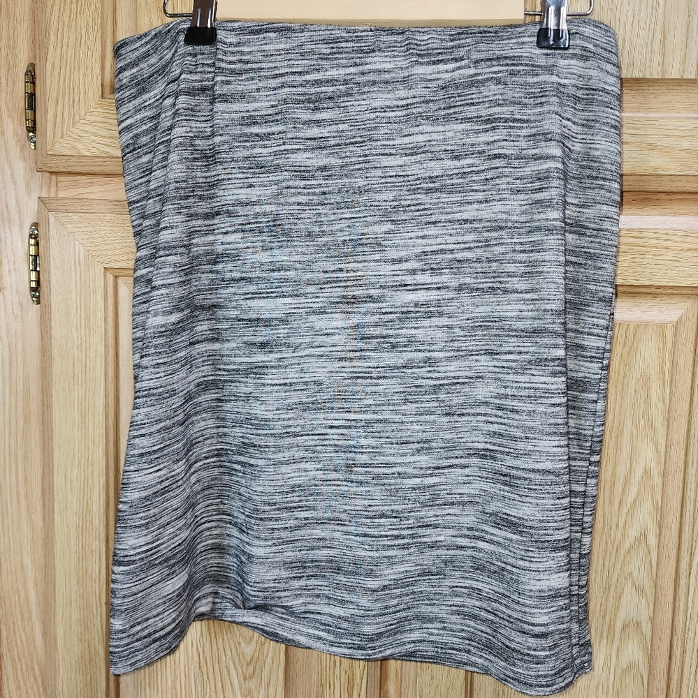 Apt. 9 Medium Gray Midi-Skirt